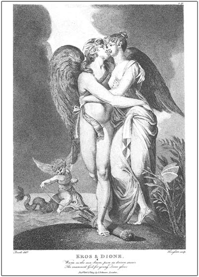 eros and dione
