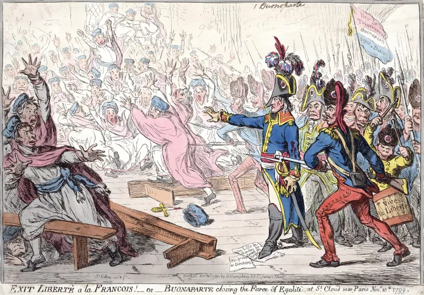 gillray_buonaparte_farce