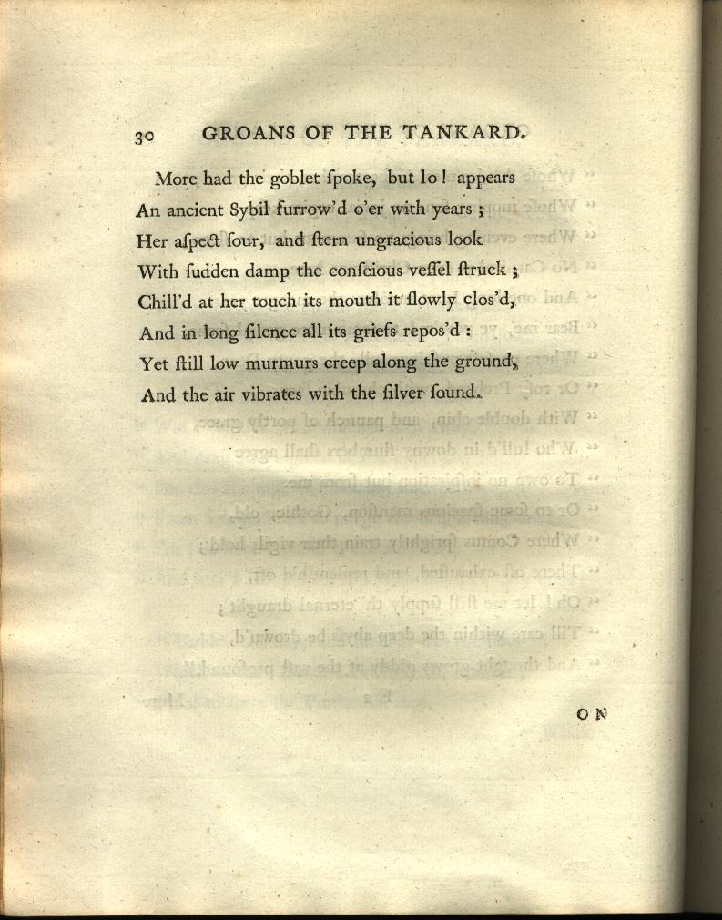 The Groans of the Tankard