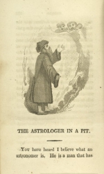 William Mulready, The Astrologerin a Pit from Fables Ancient and Modern, Second Edition (1807);Courtesy of The New York Public Library.