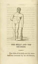 William Mulready, The Belly and the Members from Fables Ancient and Modern, Second Edition (1807);Courtesy of The New York Public Library.