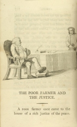 William Mulready, The Poor Farmer and the Justice from Fables Ancient and Modern, Second Edition (1807);Courtesy of The New York Public Library.