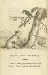 William Mulready, The Fox and the Raven from Fables Ancient and Modern, Second Edition (1807);Courtesy of The New York Public Library.