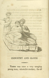 William Mulready, Industry and Sloth from Fables Ancient and Modern, Second Edition (1807);Courtesy of The New York Public Library.