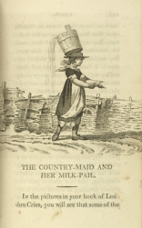 William Mulready, The Country-Maid and her Milk-Pail from Fables Ancient and Modern, Second Edition (1807);Courtesy of The New York Public Library.