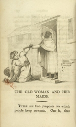 William Mulready, The Old Woman and her Maids[*] from Fables Ancient and Modern, Second Edition (1807);Courtesy of The New York Public Library.