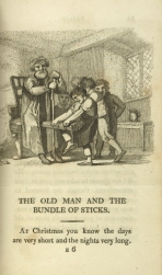 William Mulready, The Old Man and the Bundle of Sticks from Fables Ancient and Modern, Second Edition (1807);Courtesy of The New York Public Library.