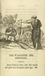 William Mulready, The Waggoner and Hercules from Fables Ancient and Modern, Second Edition (1807);Courtesy of The New York Public Library.