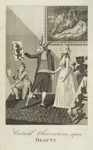 Critical Observations Upon Beauty, The Bon Ton Magazine (1795) [Facing pg 29 volume 5]. Courtesy of The Lewis Walpole Library, Yale University. Farmington, CT.