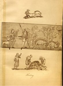 Joseph Strutt, Sports and Pastimes of the English (London, 1801), plate 1. Courtesy of Ellis Library, University of Missouri.