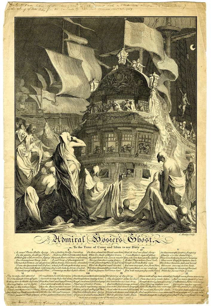 Figure 1: Admiral Hosier's Ghost