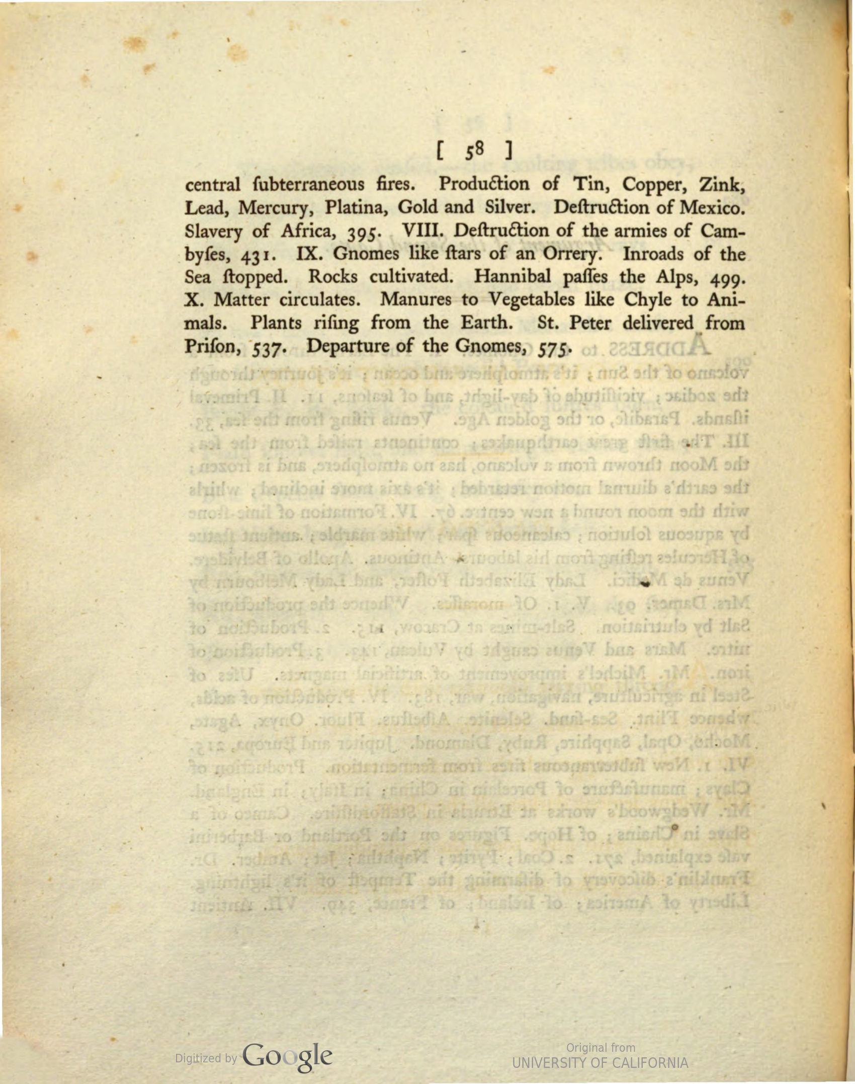 Figure 2: “Argument of the Second Canto