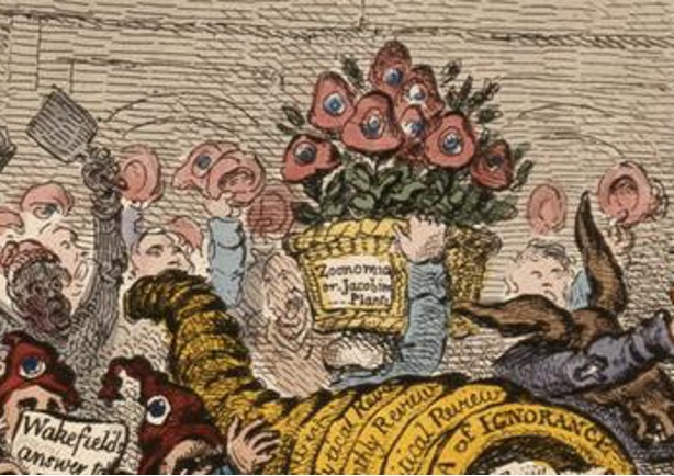 Figure 4: “Closeup of Gillray's 'New Morality'