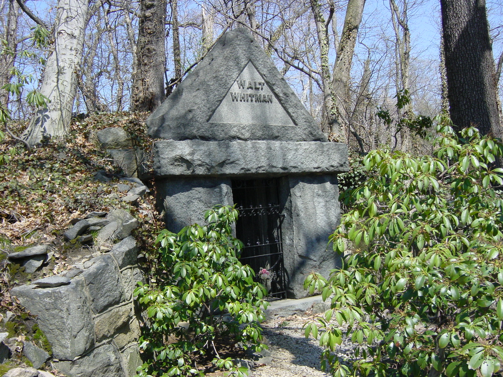 Walt Whitman's Grave