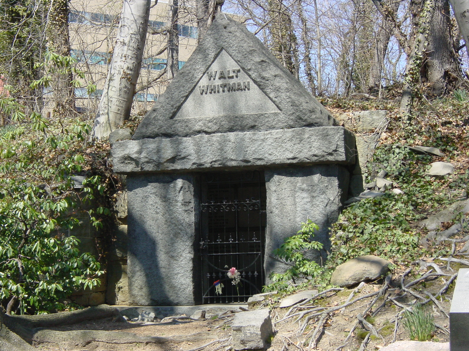 Walt Whitman's Grave