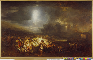 J. M. W. Turner, The Field of Waterloo, ex. R. A. 1818, o/c. The Tate Gallery.