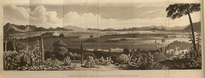 William Bullock. View of the City and Valley of Mexico, from Tacubaya. In Six Months Residence and Travels in Mexico; Containing Remarks on the Present State of New Spain, Its Natural Productions, State of Society, Manufactures, Trade, Agriculture, Antiquities, &C, 1825.