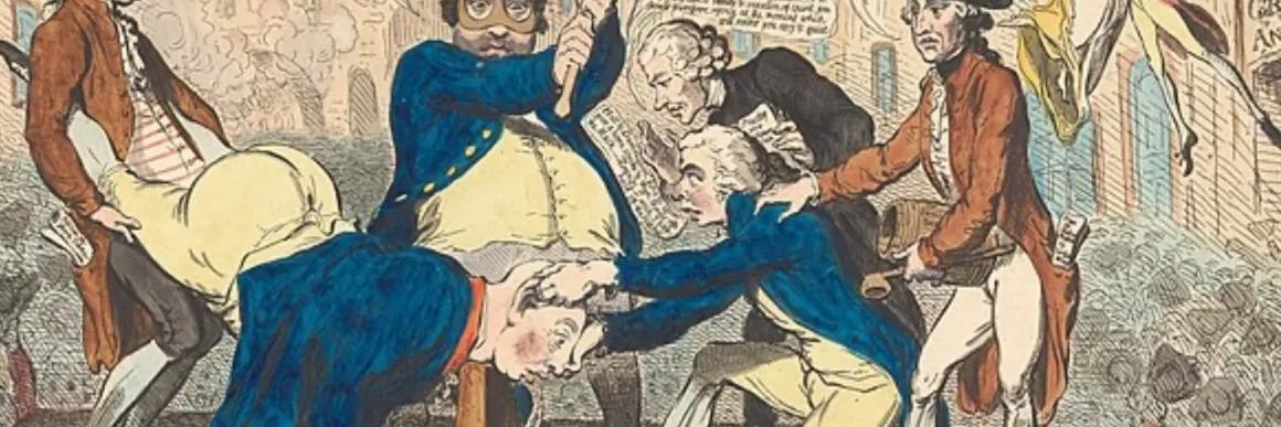 political satirical print