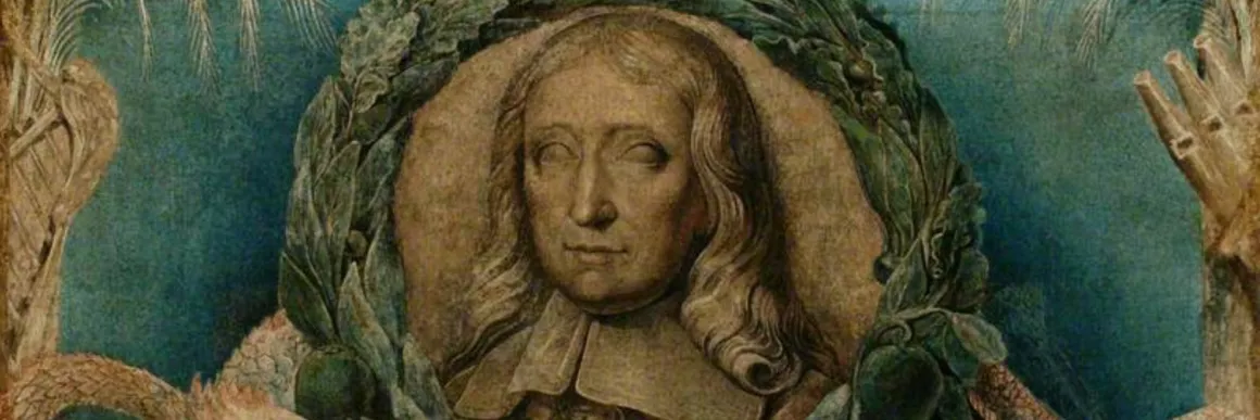 William Blake portrait of Milton