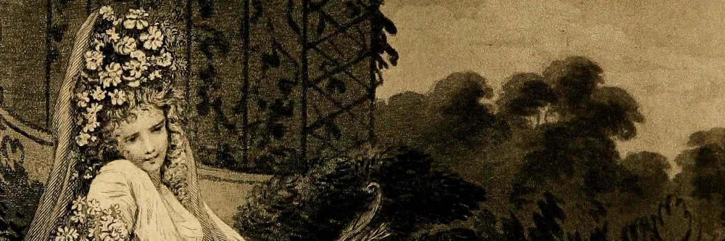 detail of flora from frontispiece