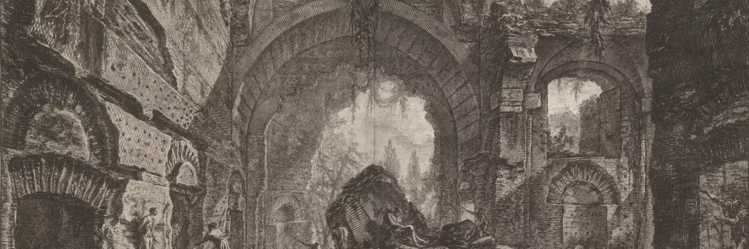 detail from "Rovine d’una Galleria"