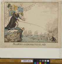 George III Holding Out Stick 