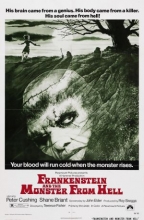 Frankenstein and the Monster from Hell poster Frankenstein and the Monster from Hell poster