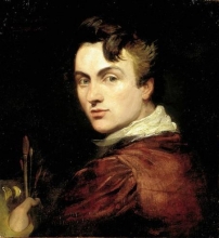Self portrait of George Hayter aged 28, painted in 1820 (National Portrait Gallery)