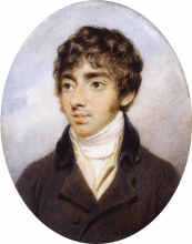Portrait of Thomas Girtin  BY Henry Edridge